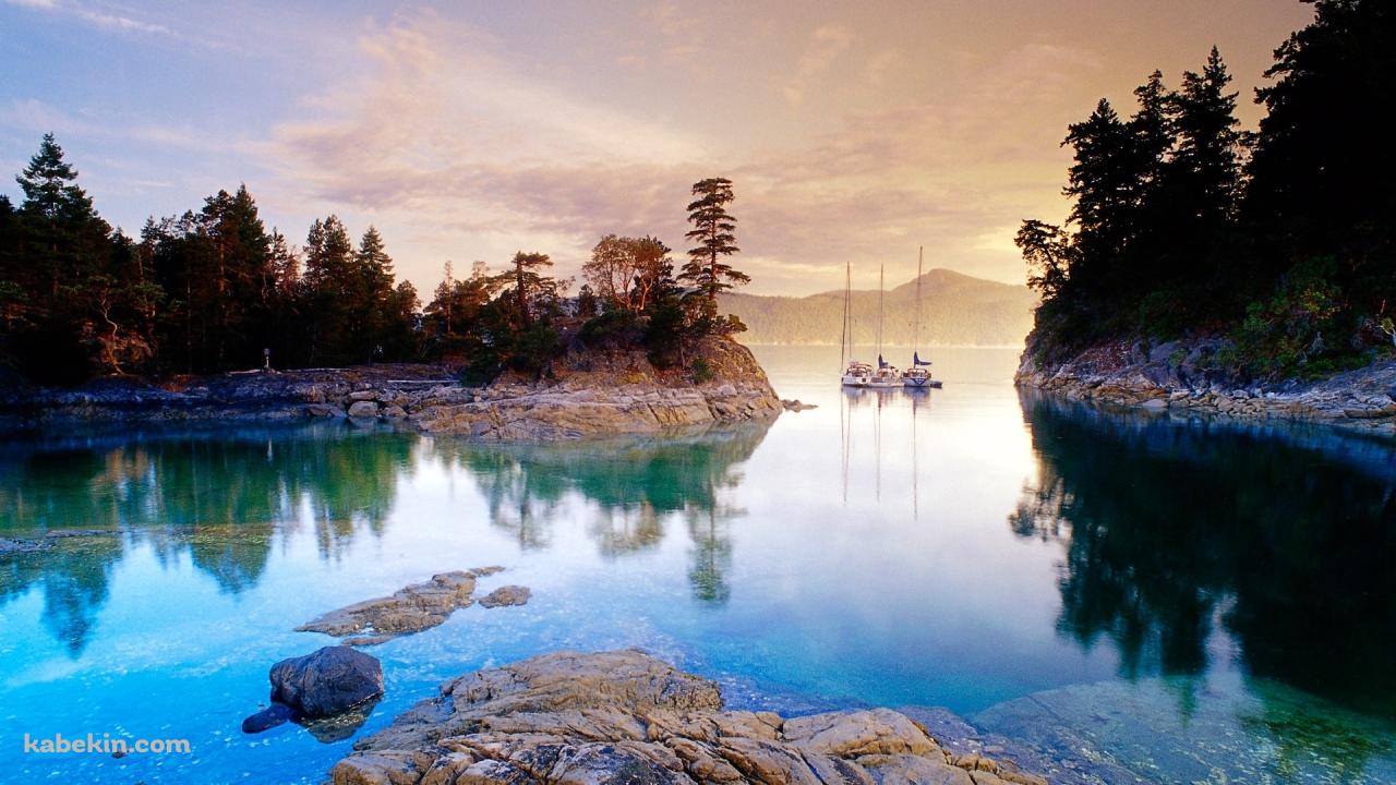 静寂の島の壁紙(1280px x 720px) 高画質 PC・デスクトップ用