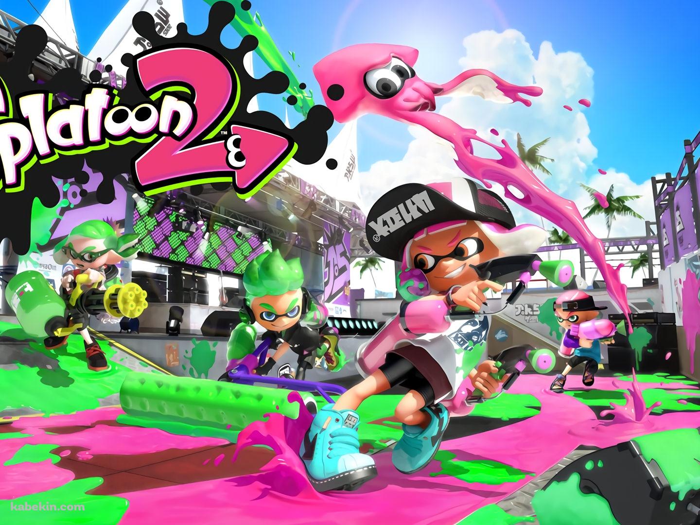 splatoon2 スプラトゥーン2の壁紙(1440px x 1080px) 高画質 PC・デスクトップ用