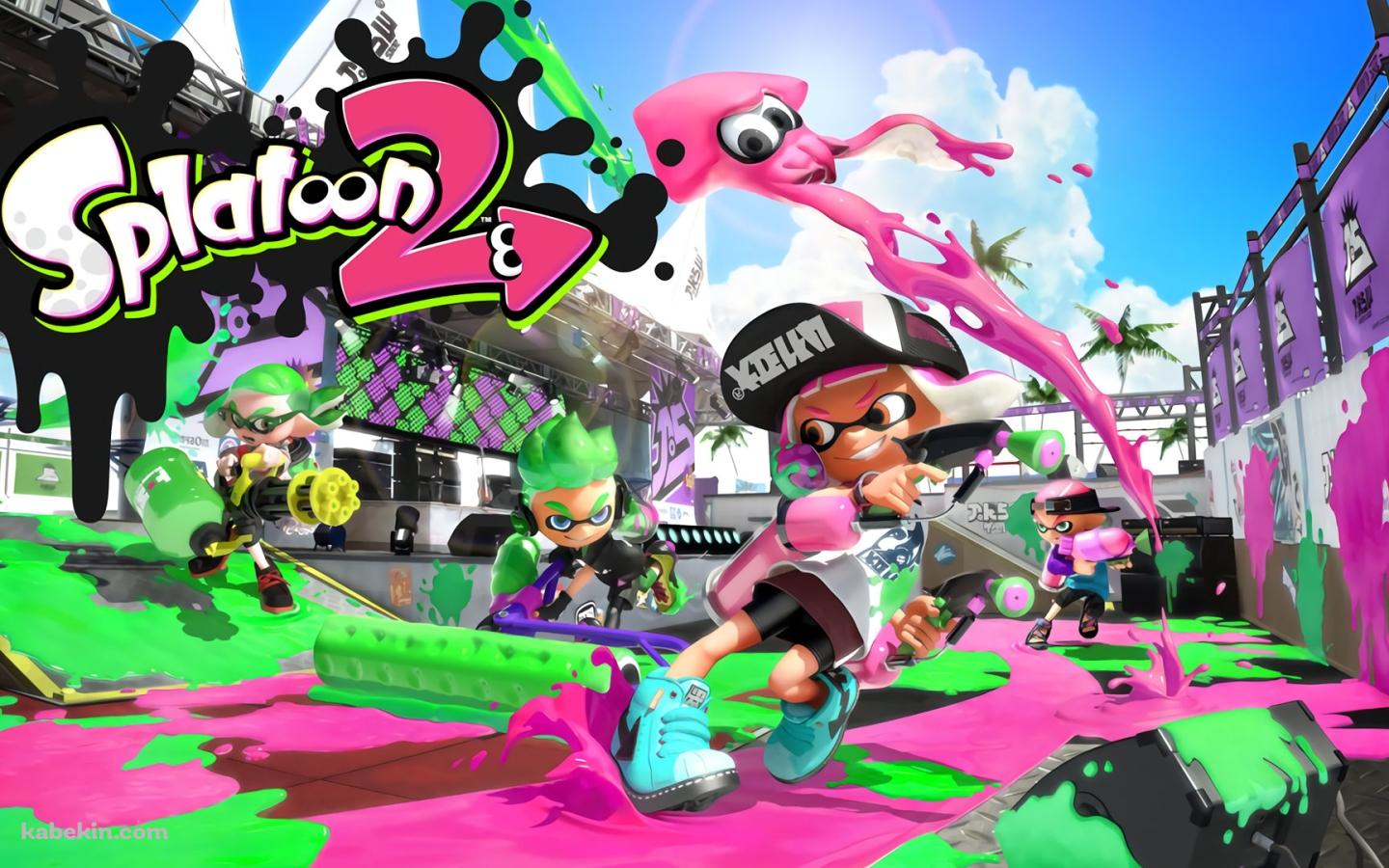 splatoon2 スプラトゥーン2の壁紙(1440px x 900px) 高画質 PC・デスクトップ用