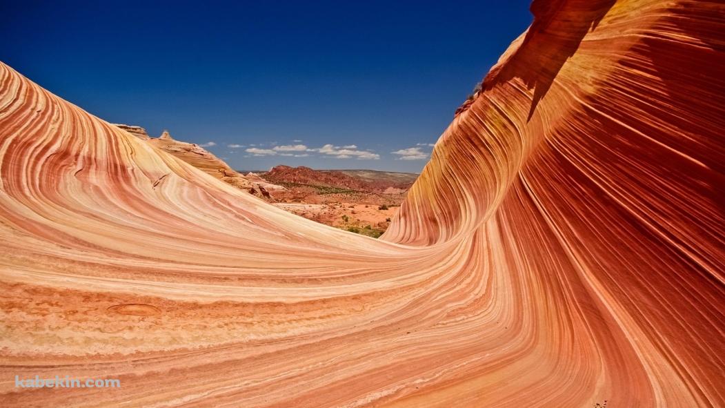 グランドキャニオン うねる地層の壁紙(1051px x 591px) 高画質 PC・デスクトップ用