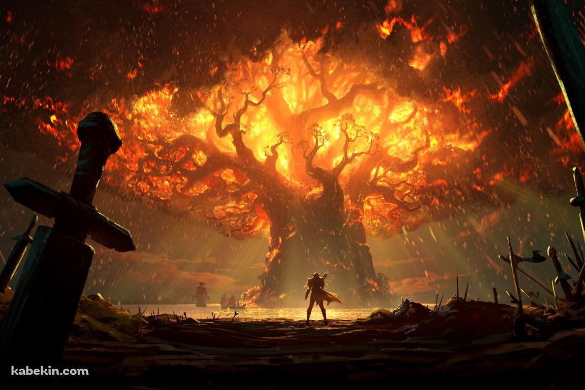 World of Warcraft 燃えるゲームの壁紙(1152px x 768px) 高画質 PC・デスクトップ用