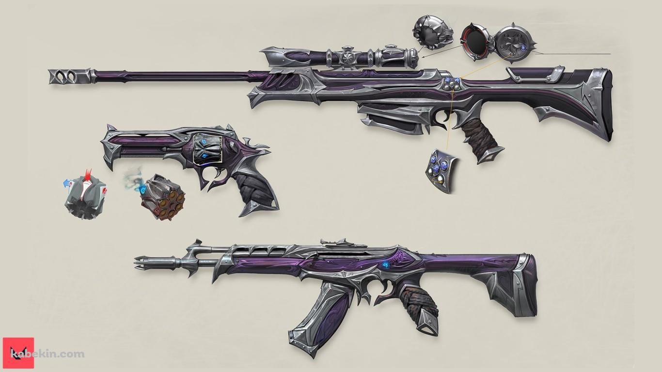 VALORANT 武器の壁紙(1366px x 768px) 高画質 PC・デスクトップ用