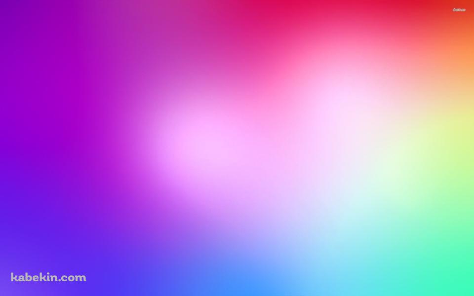 虹色の壁紙(960px x 600px) 高画質 PC・デスクトップ用