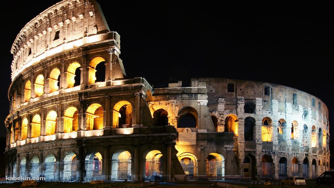 イタリア / ローマ / コロッセオの壁紙(1280px x 720px) 高画質 PC・デスクトップ用