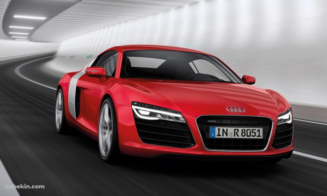 赤いアウディ R8の壁紙(1280px x 768px) 高画質 PC・デスクトップ用