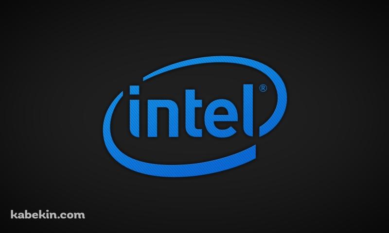 インテル 青いロゴの壁紙(800px x 480px) 高画質 PC・デスクトップ用