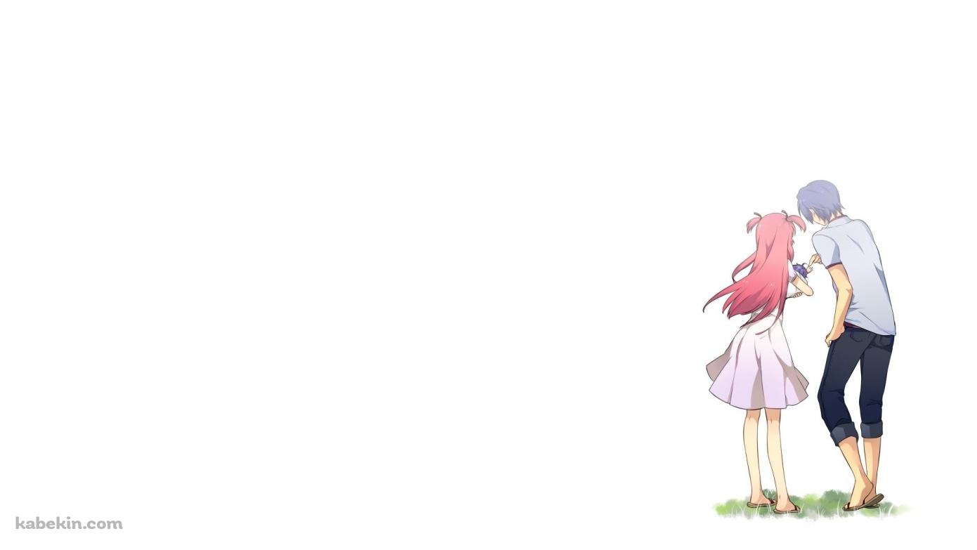 Angel Beats! ユイ 日向秀樹の壁紙(1391px x 783px) 高画質 PC・デスクトップ用