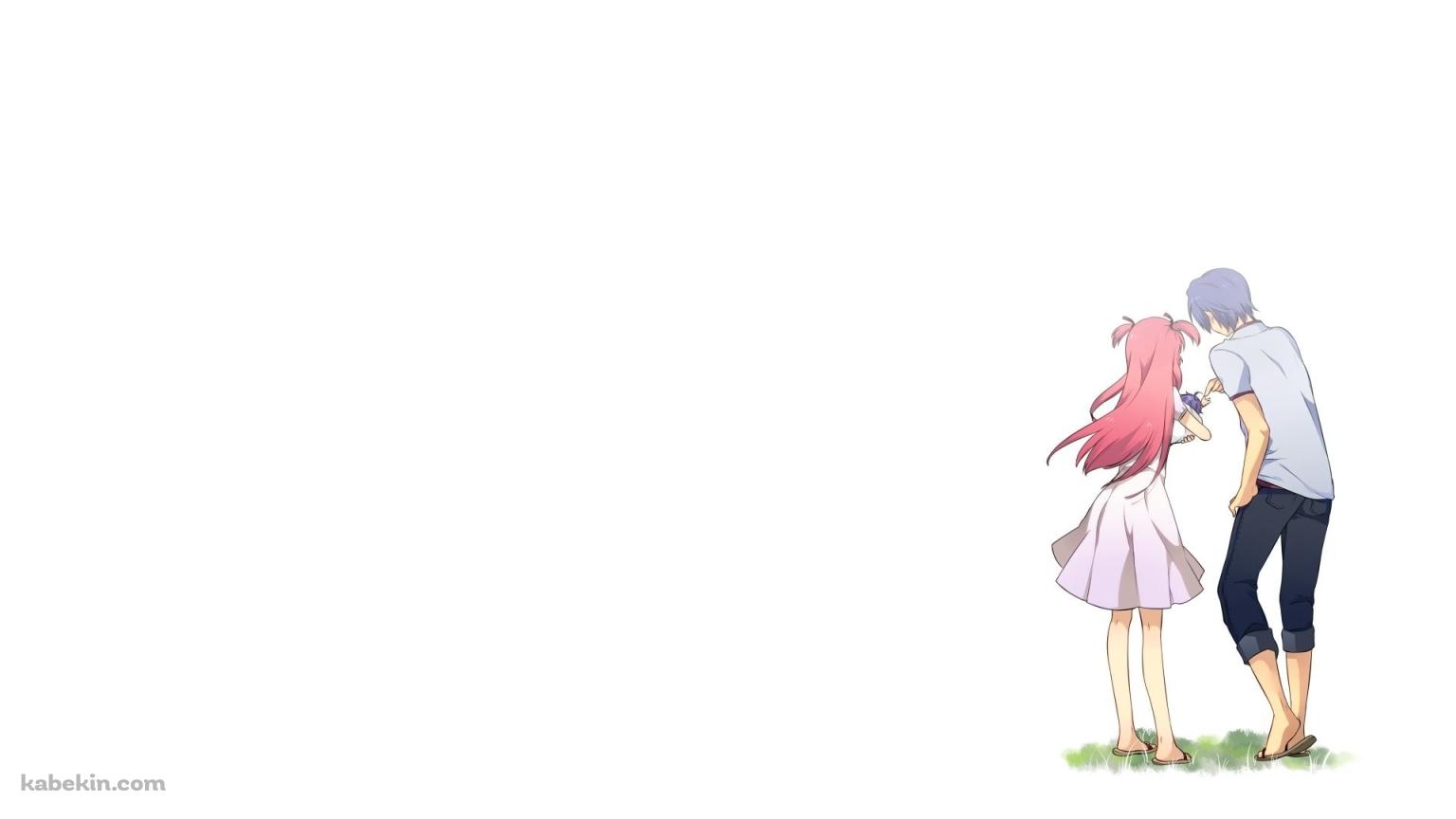 Angel Beats! ユイ 日向秀樹の壁紙(1536px x 864px) 高画質 PC・デスクトップ用