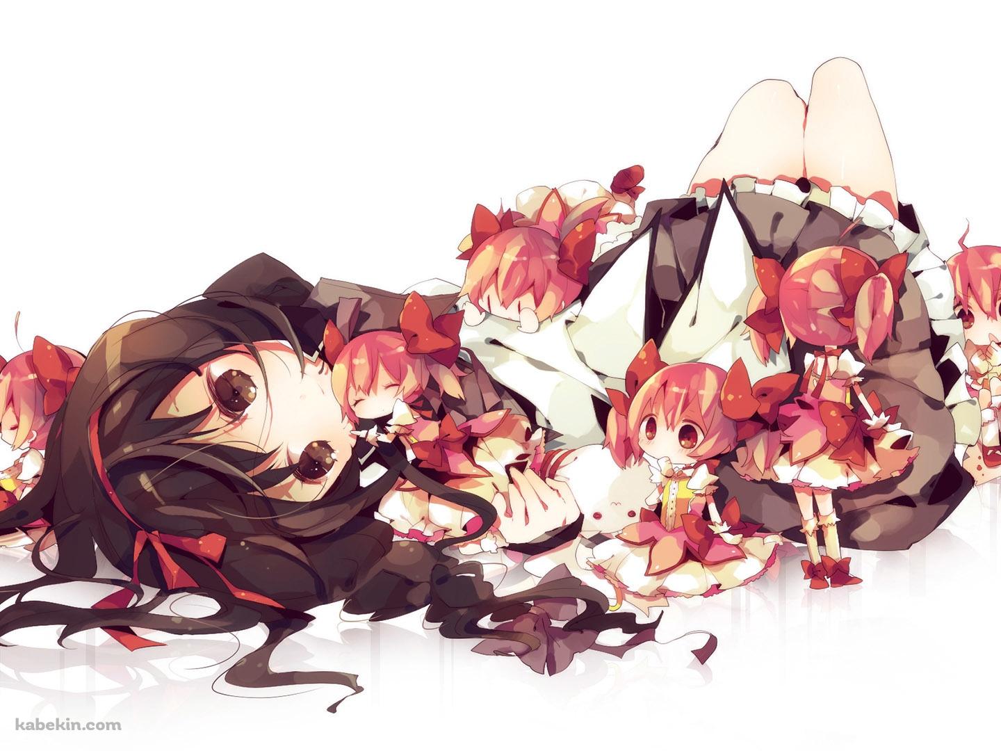 魔法少女まどか マギカ イラストの壁紙(1440px x 1080px) 高画質 PC・デスクトップ用