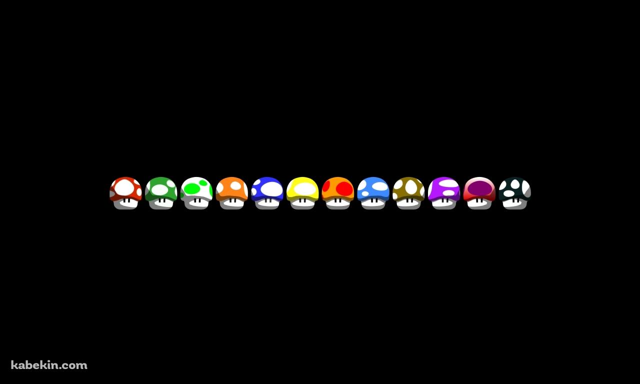 スーパーマリオのキノコの壁紙(1280px x 768px) 高画質 PC・デスクトップ用