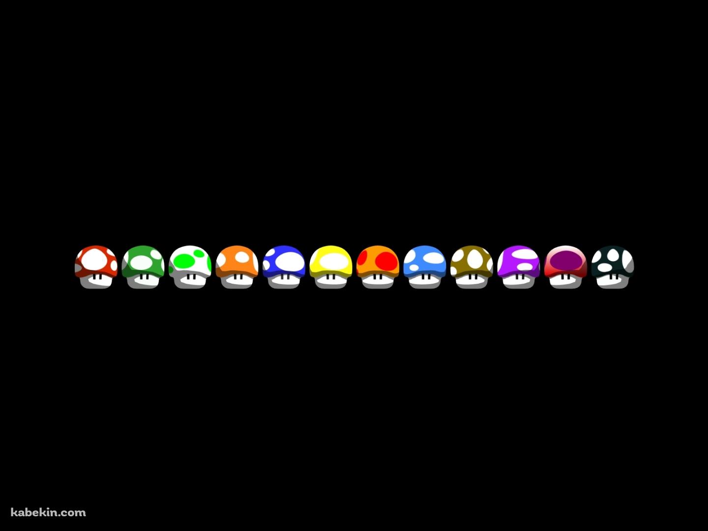 スーパーマリオのキノコの壁紙(1440px x 1080px) 高画質 PC・デスクトップ用