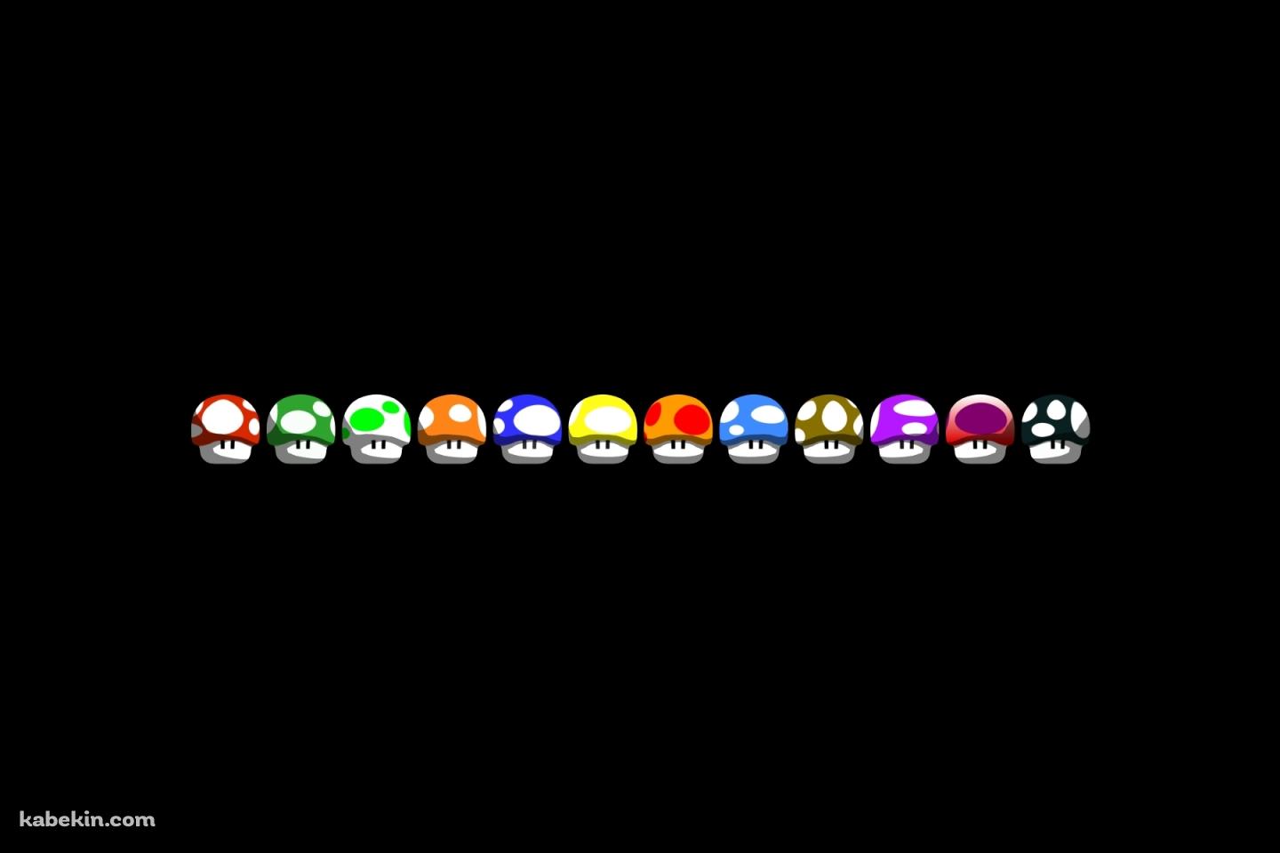 スーパーマリオのキノコの壁紙(1440px x 960px) 高画質 PC・デスクトップ用