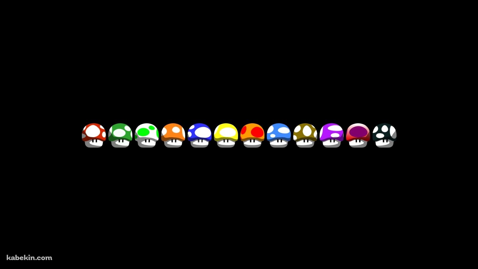 スーパーマリオのキノコの壁紙(1600px x 900px) 高画質 PC・デスクトップ用
