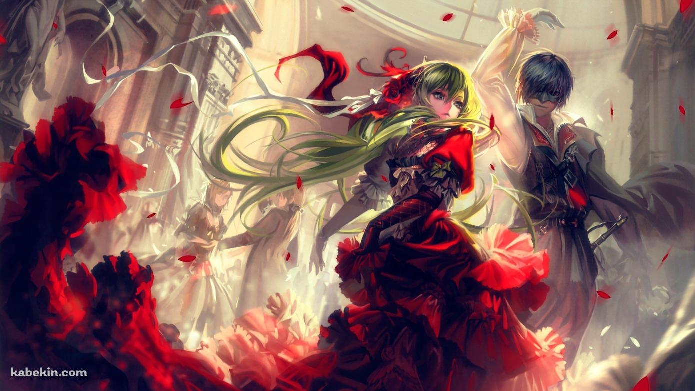 舞踏会の壁紙(1391px x 783px) 高画質 PC・デスクトップ用