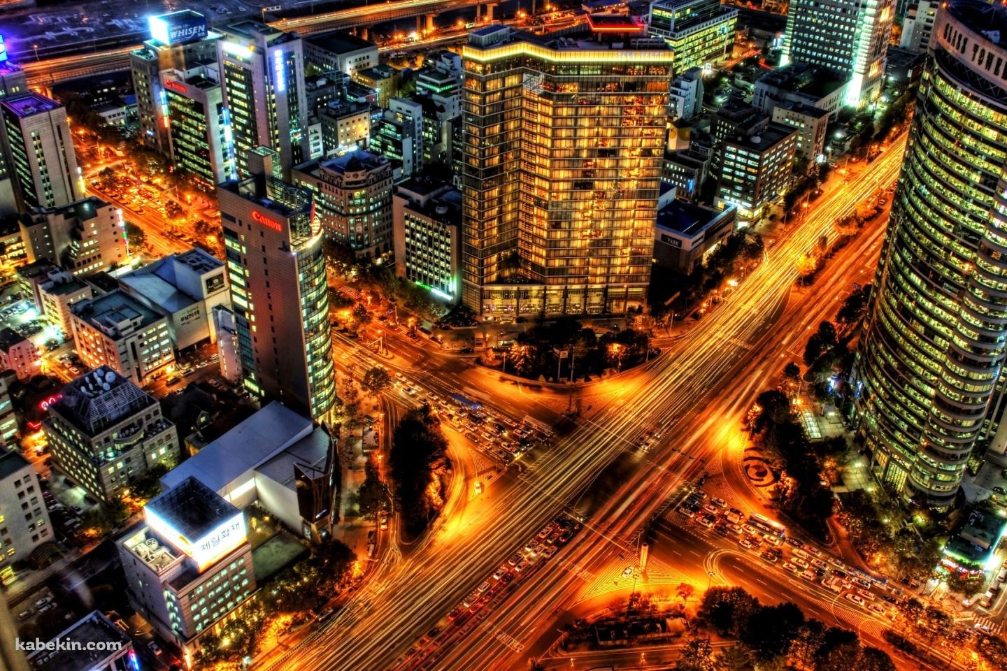 ソウルの夜景の壁紙(1440px x 960px) 高画質 PC・デスクトップ用