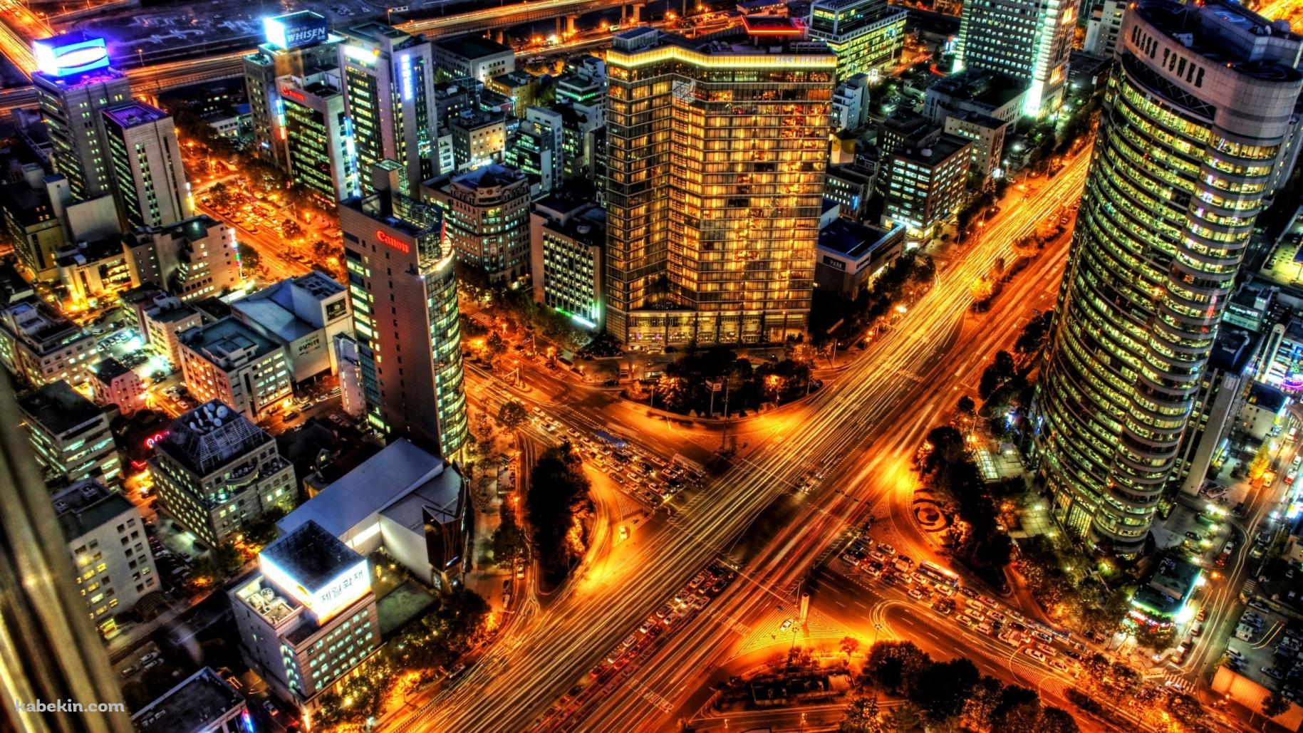 ソウルの夜景の壁紙(1829px x 1029px) 高画質 PC・デスクトップ用