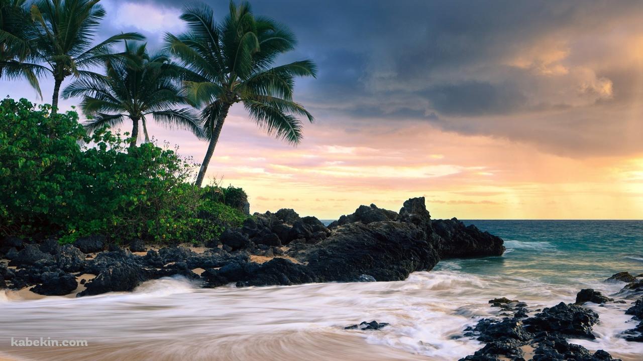 ハワイのビーチの壁紙(1280px x 720px) 高画質 PC・デスクトップ用