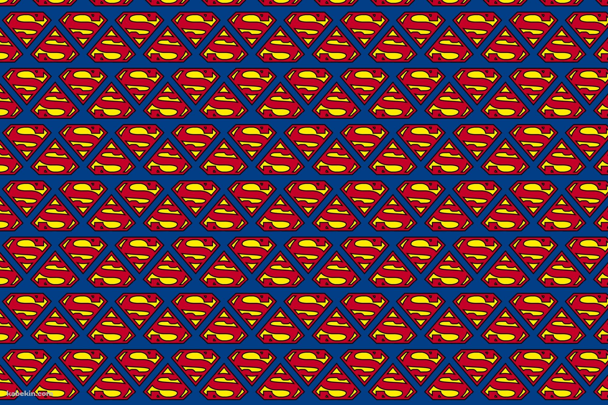 スーパーマンロゴの壁紙(2000px x 1333px) 高画質 PC・デスクトップ用