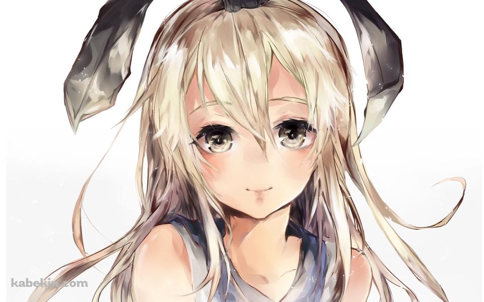 艦隊これくしょん 艦これ 島風の壁紙(960px x 600px) 高画質 PC・デスクトップ用
