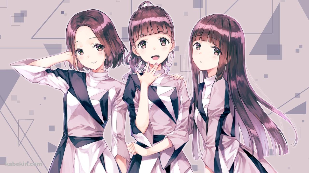 Perfume あ～ちゃん かしゆか のっちの壁紙(1280px x 720px) 高画質 PC・デスクトップ用