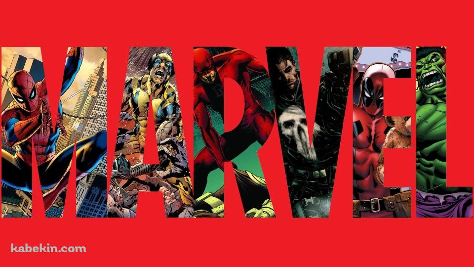 MARVEL マーベル タイポグラフィの壁紙(960px x 540px) 高画質 PC・デスクトップ用