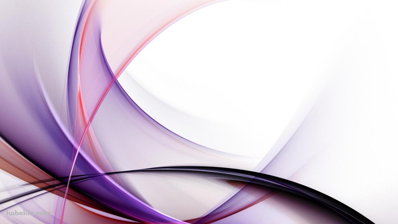 ピンクと紫のラインの壁紙(1366px x 768px) 高画質 PC・デスクトップ用