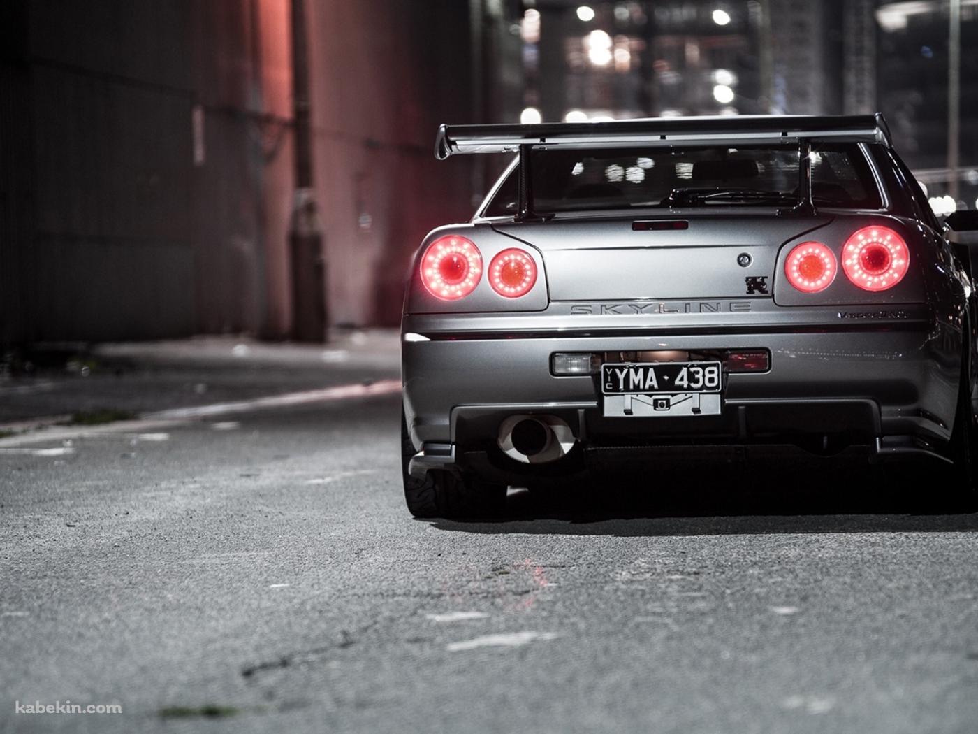 日産 スカイライン R34 GT-Rの壁紙(1400px x 1050px) 高画質 PC・デスクトップ用