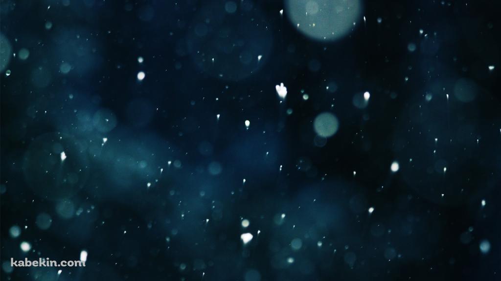 舞い散る雪の壁紙(1024px x 576px) 高画質 PC・デスクトップ用