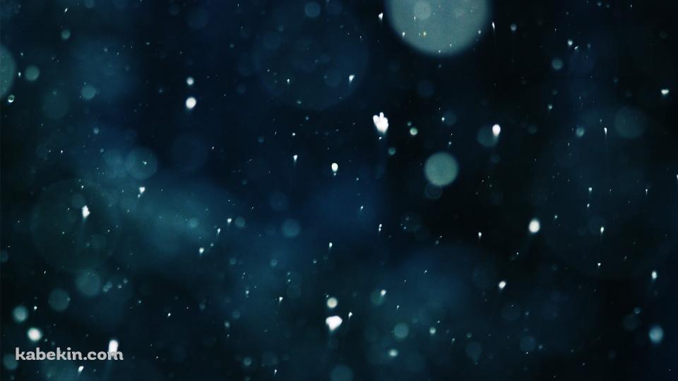 舞い散る雪の壁紙(960px x 540px) 高画質 PC・デスクトップ用
