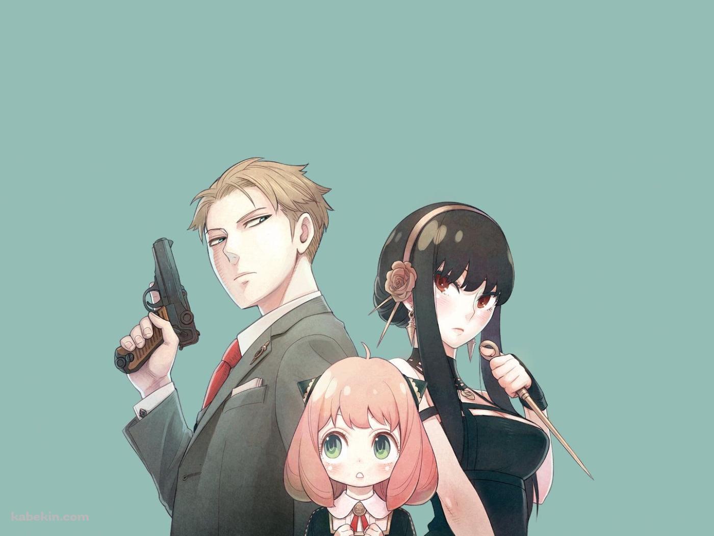 SPY×FAMILY ロイド・フォージャー アーニャ・フォージャー ヨル・フォージャーの壁紙(1400px x 1050px) 高画質 PC・デスクトップ用