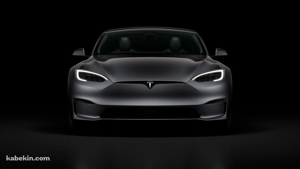 黒のテスラ 車の壁紙(1051px x 591px) 高画質 PC・デスクトップ用