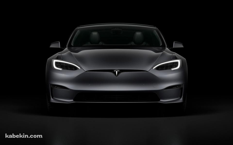 黒のテスラ 車の壁紙(960px x 600px) 高画質 PC・デスクトップ用