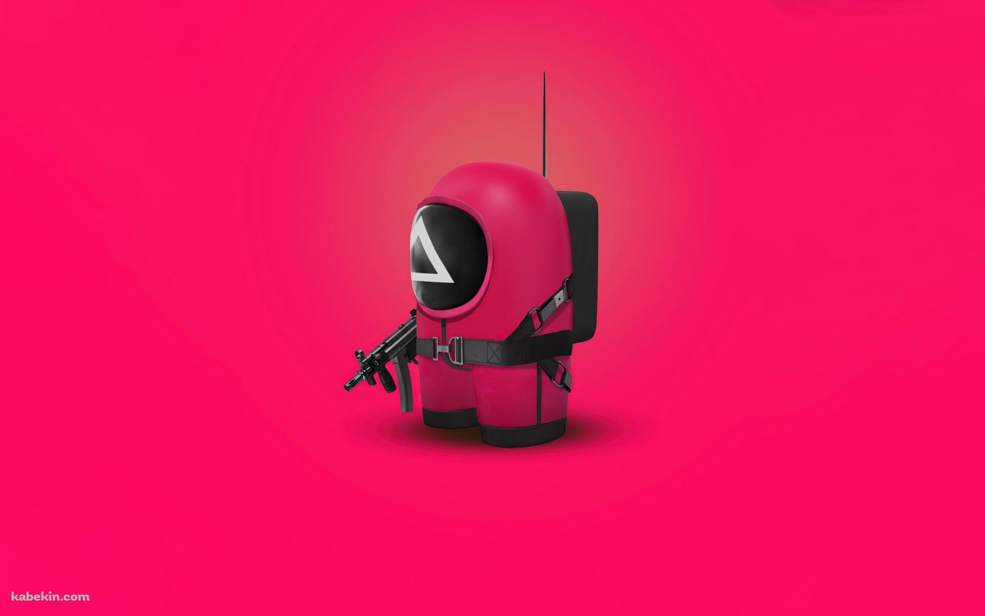 イカゲーム 赤の壁紙(1920px x 1200px) 高画質 PC・デスクトップ用