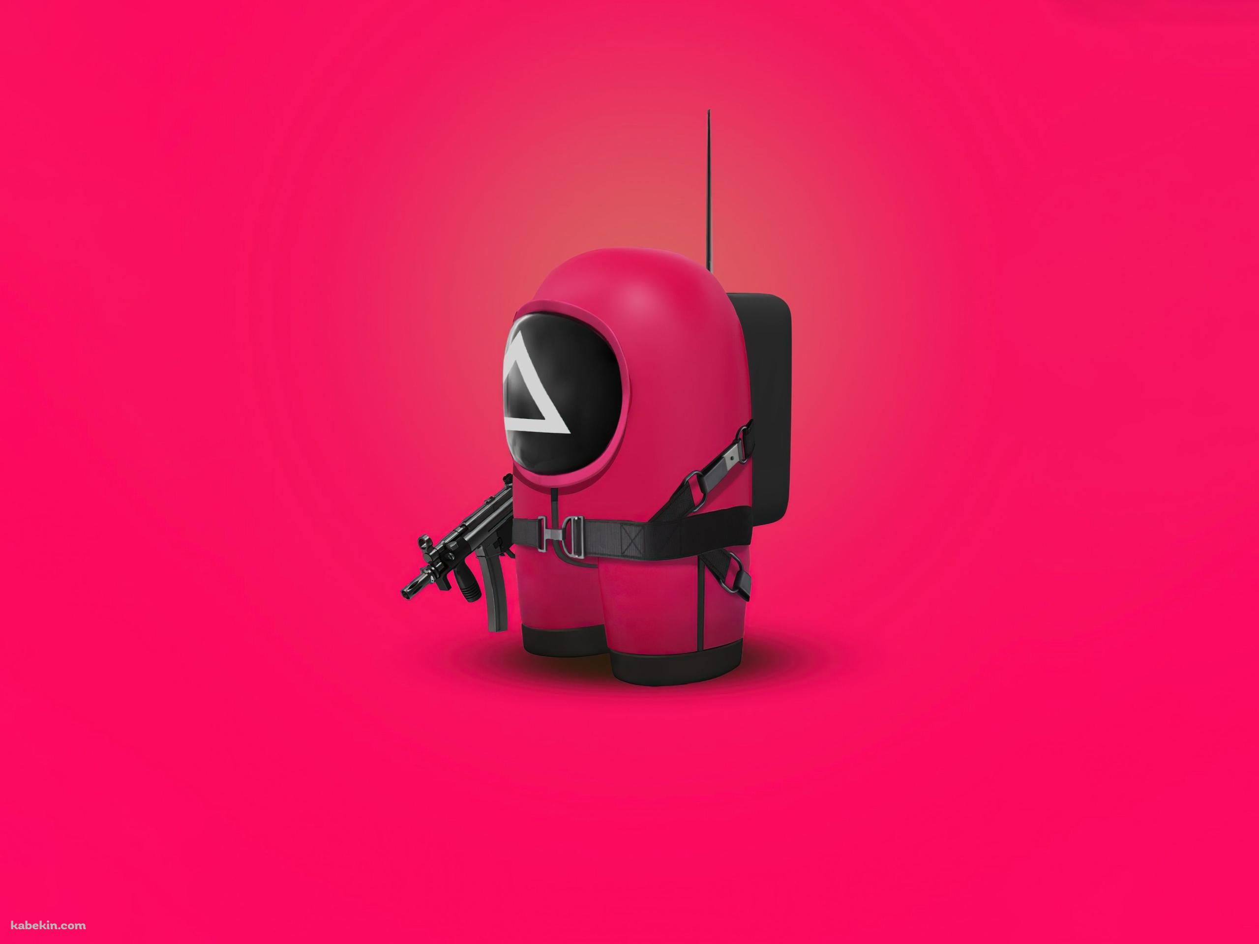 イカゲーム 赤の壁紙(2560px x 1920px) 高画質 PC・デスクトップ用