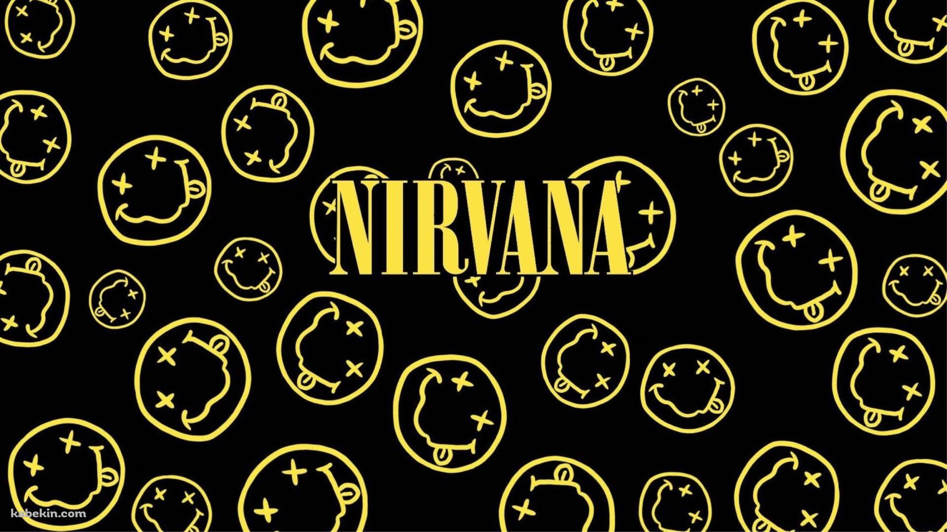 ニルヴァーナ ロゴ 音楽の壁紙(1920px x 1080px) 高画質 PC・デスクトップ用