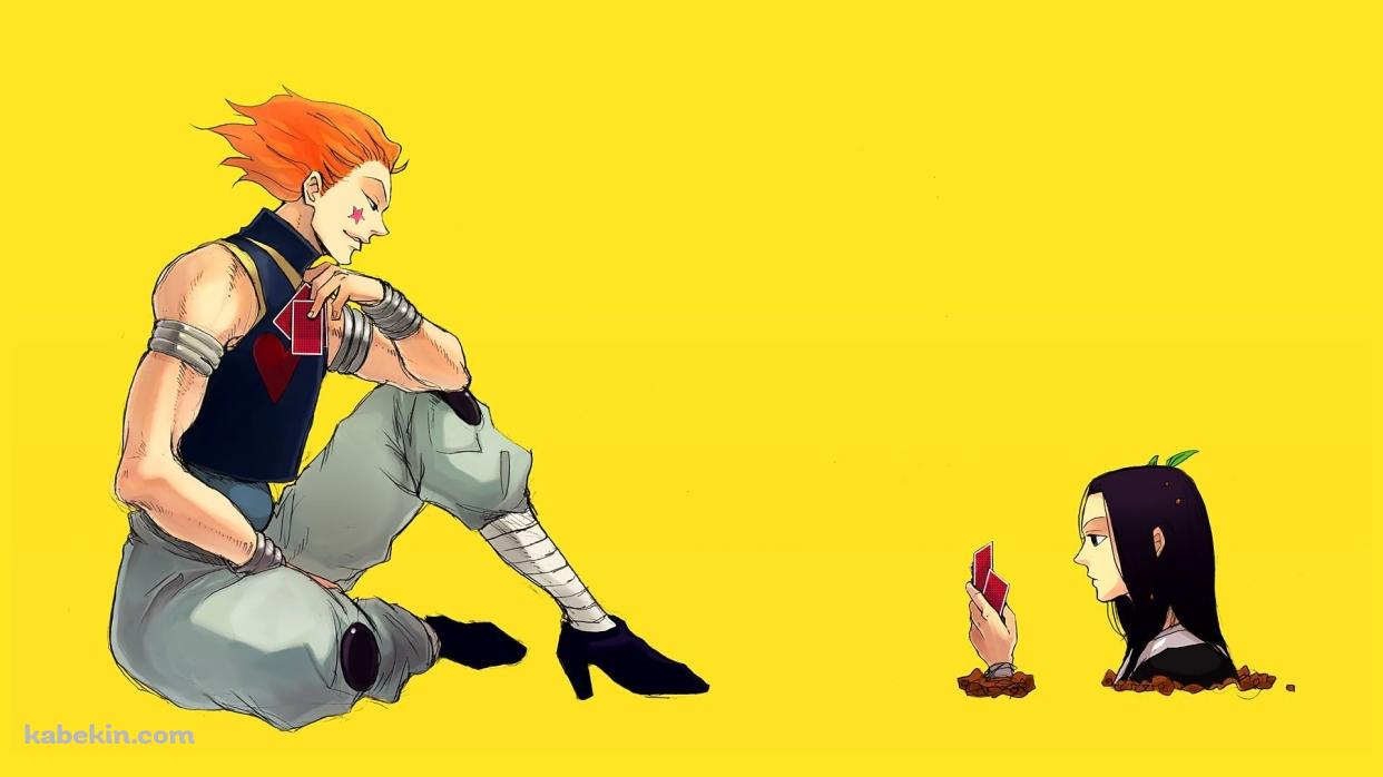 HUNTER×HUNTER ヒソカ イルミ＝ゾルディックの壁紙(1242px x 698px) 高画質 PC・デスクトップ用