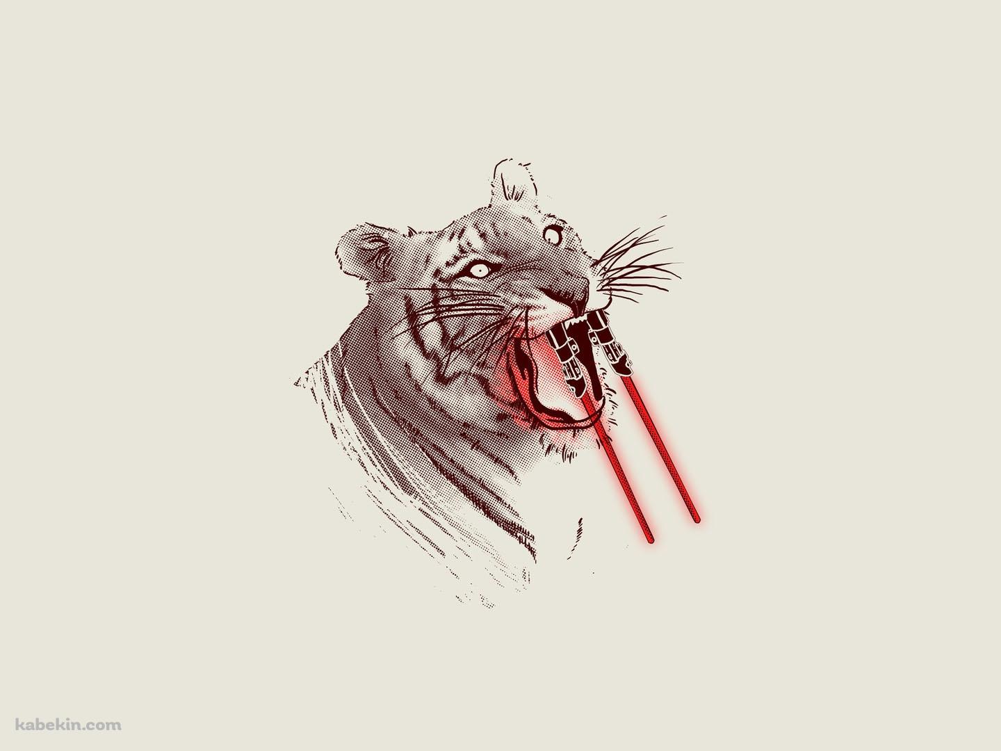 サーベルタイガー ライトセイバーの壁紙(1440px x 1080px) 高画質 PC・デスクトップ用
