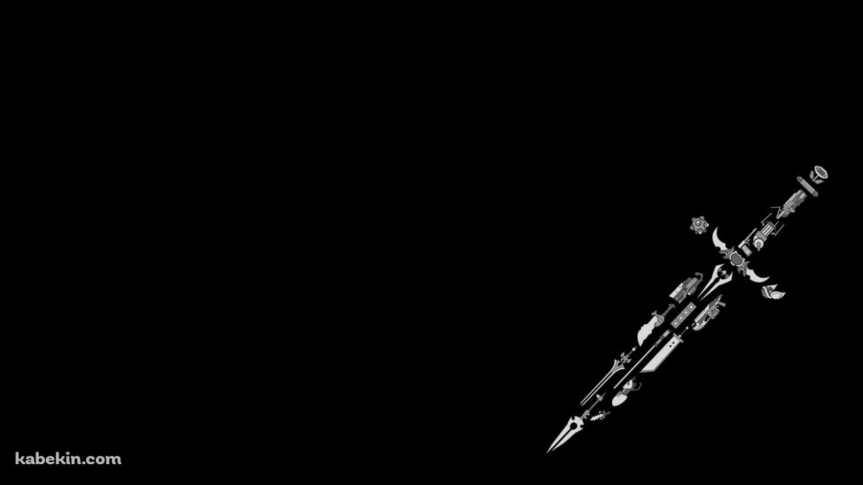 ウェポン 武器 オーパーツ 剣の壁紙(1242px x 698px) 高画質 PC・デスクトップ用