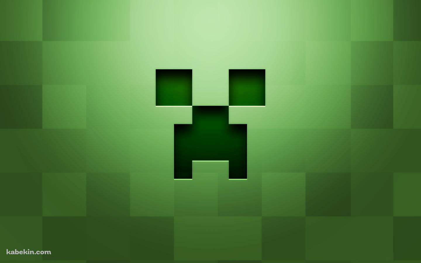 マインクラフト グリーン クリーパーの壁紙(1440px x 900px) 高画質 PC・デスクトップ用