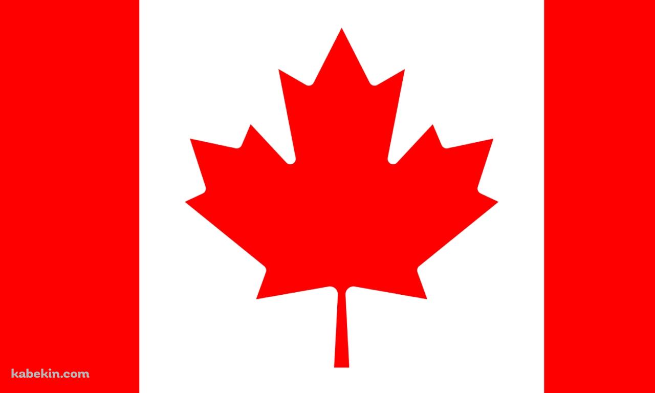 カナダ 国旗の壁紙(1280px x 768px) 高画質 PC・デスクトップ用