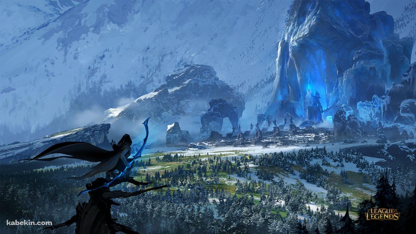 League Of Legends 風景の壁紙(1391px x 783px) 高画質 PC・デスクトップ用