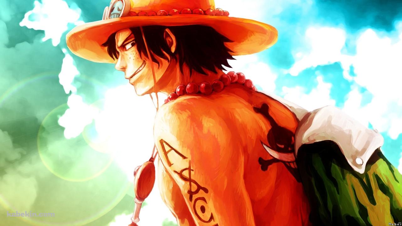 ポートガス・D・エース 火拳のエース ONE PIECEの壁紙(1280px x 720px) 高画質 PC・デスクトップ用