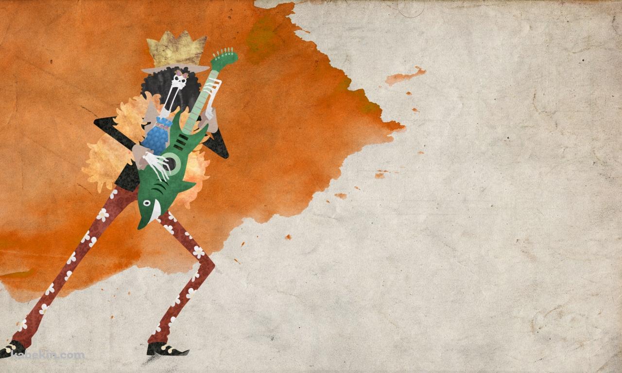 ワンピース ブルック ソウルキングの壁紙(1280px x 768px) 高画質 PC・デスクトップ用