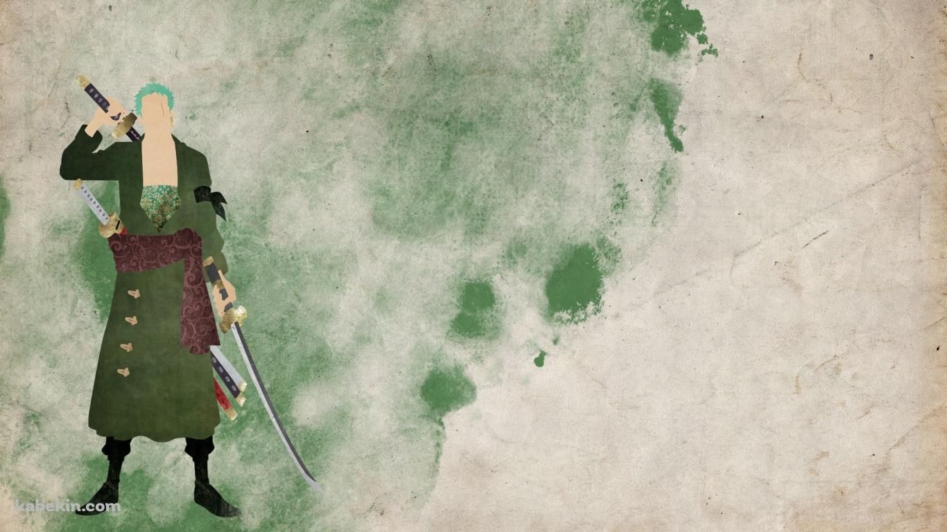 ONE PIECE ロロノア・ゾロ ベクターの壁紙(1366px x 768px) 高画質 PC・デスクトップ用