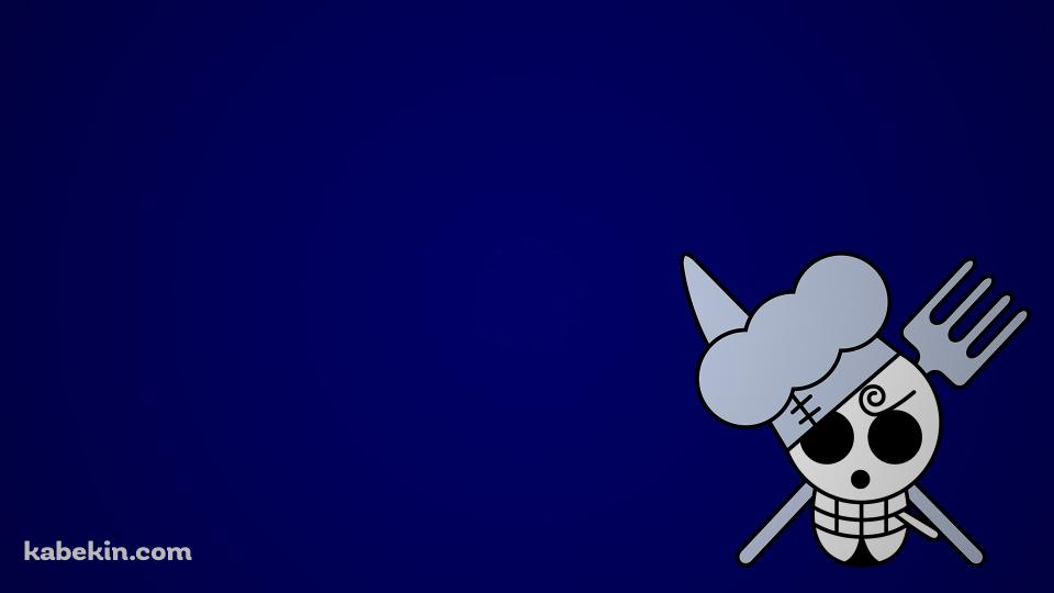 ONE PIECE サンジ 海賊旗 ロゴ エンブレムの壁紙(960px x 540px) 高画質 PC・デスクトップ用
