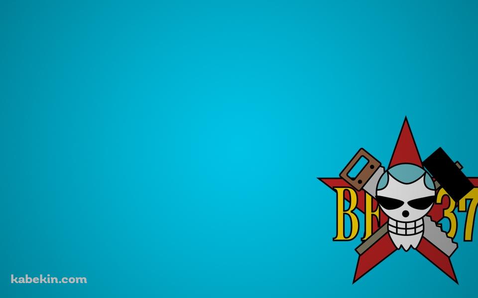 ONE PIECE フランキー 海賊旗 ロゴ エンブレムの壁紙(960px x 600px) 高画質 PC・デスクトップ用