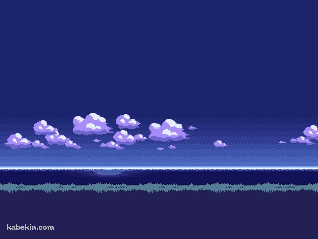8bitの空の壁紙(1024px x 768px) 高画質 PC・デスクトップ用