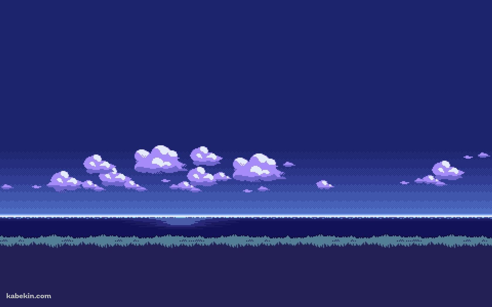 8bitの空の壁紙(1680px x 1050px) 高画質 PC・デスクトップ用