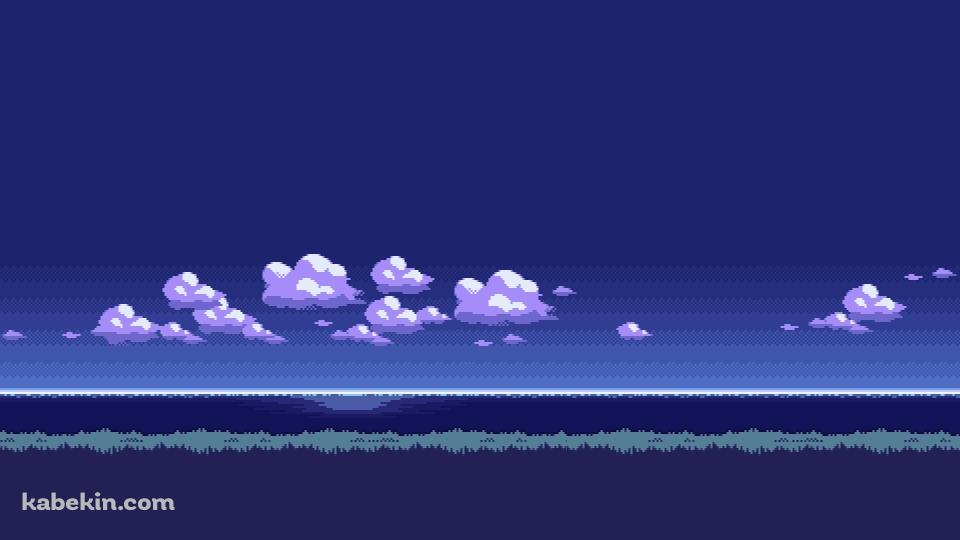 8bitの空の壁紙(960px x 540px) 高画質 PC・デスクトップ用