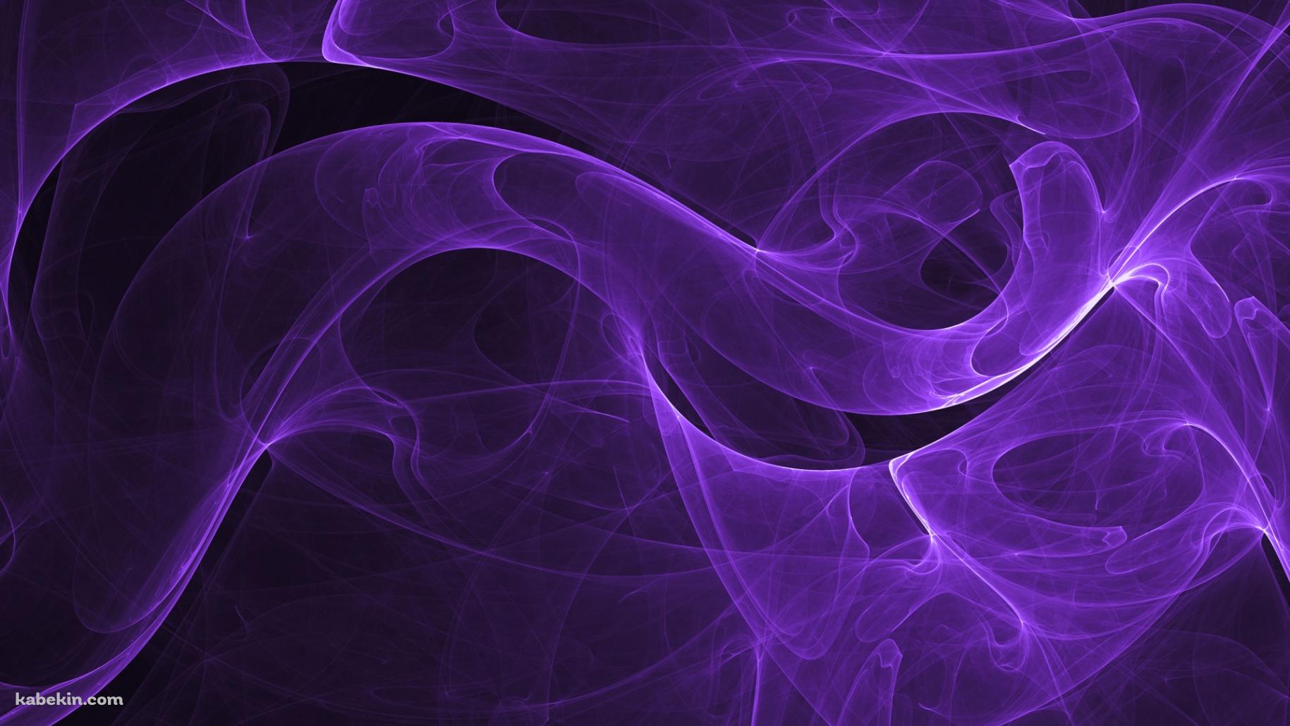 紫の煙 アブストラクトの壁紙(1829px x 1029px) 高画質 PC・デスクトップ用